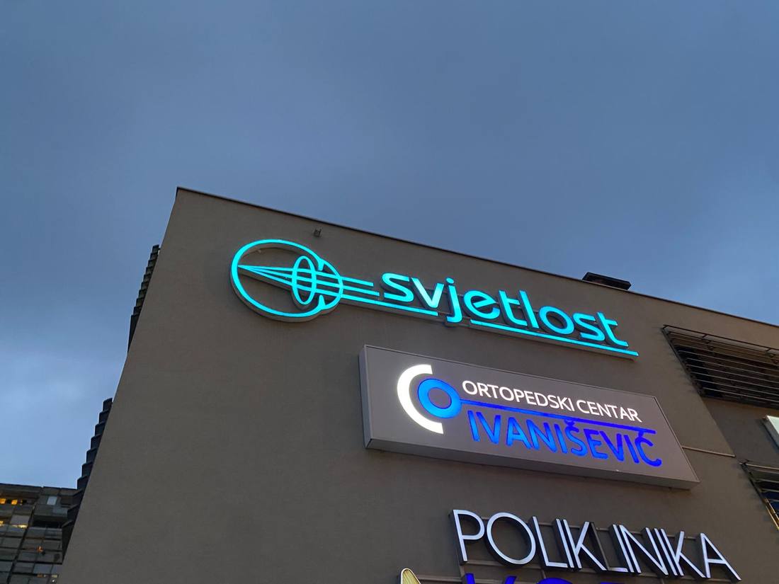 3D slova · Poliklinika Svjetlost